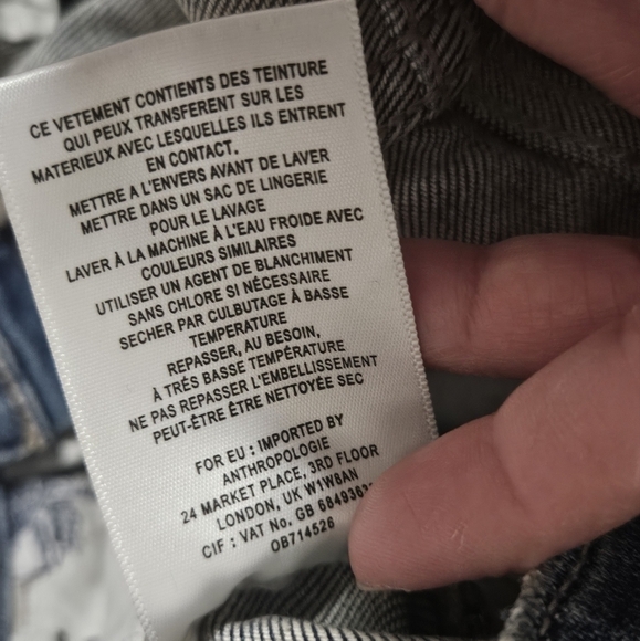 Anthropologie Pilcro and Letterpress flare sequence jeans size 29P - Picture 13 of 16